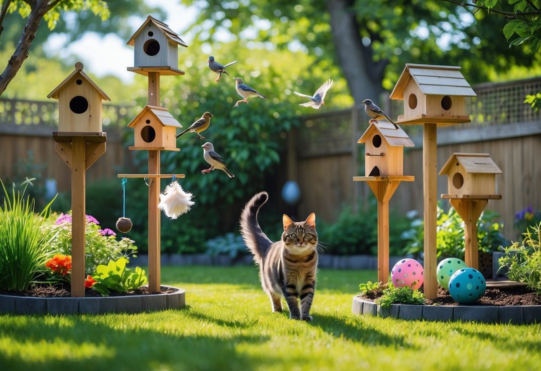 Saadan skaber du en dyrevenlig have med fuglehuse og kattelegetoej